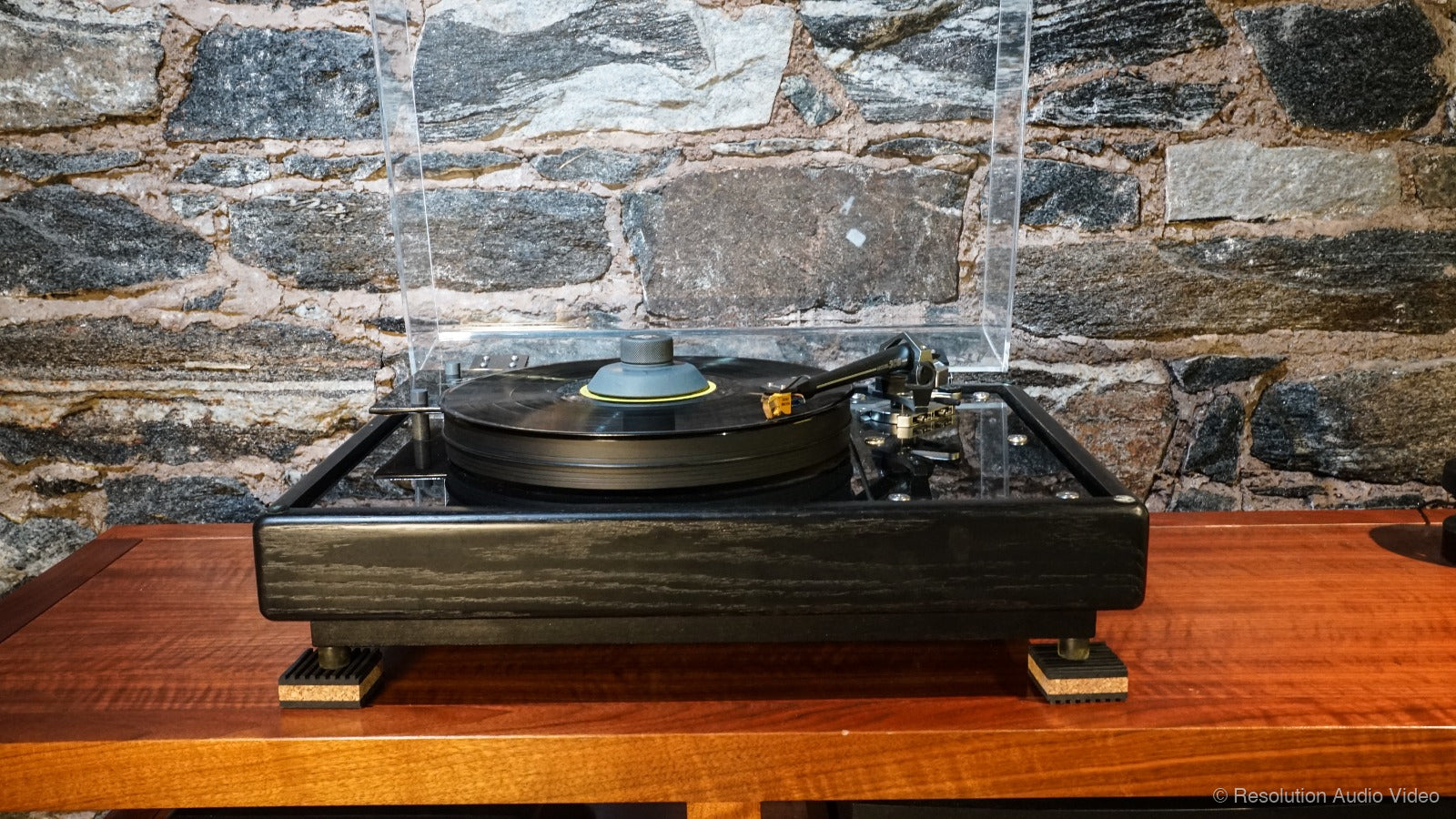 Tuneful Turntable Isolation Pads | Cork & Rubber 4 Pack