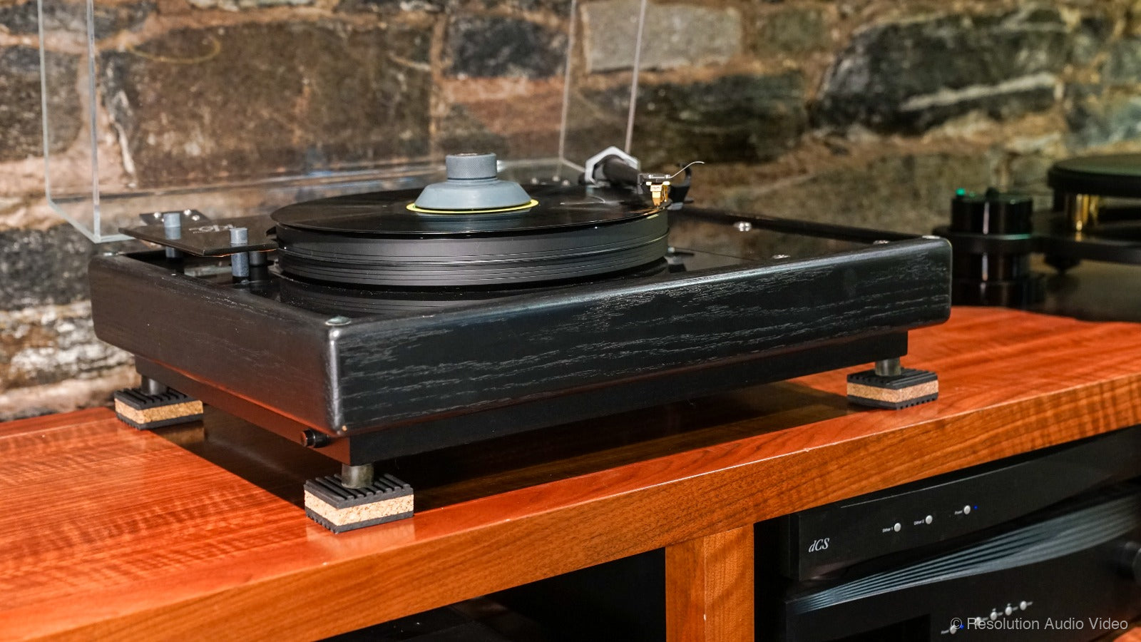 Tuneful Turntable Isolation Pads | Cork & Rubber 4 Pack