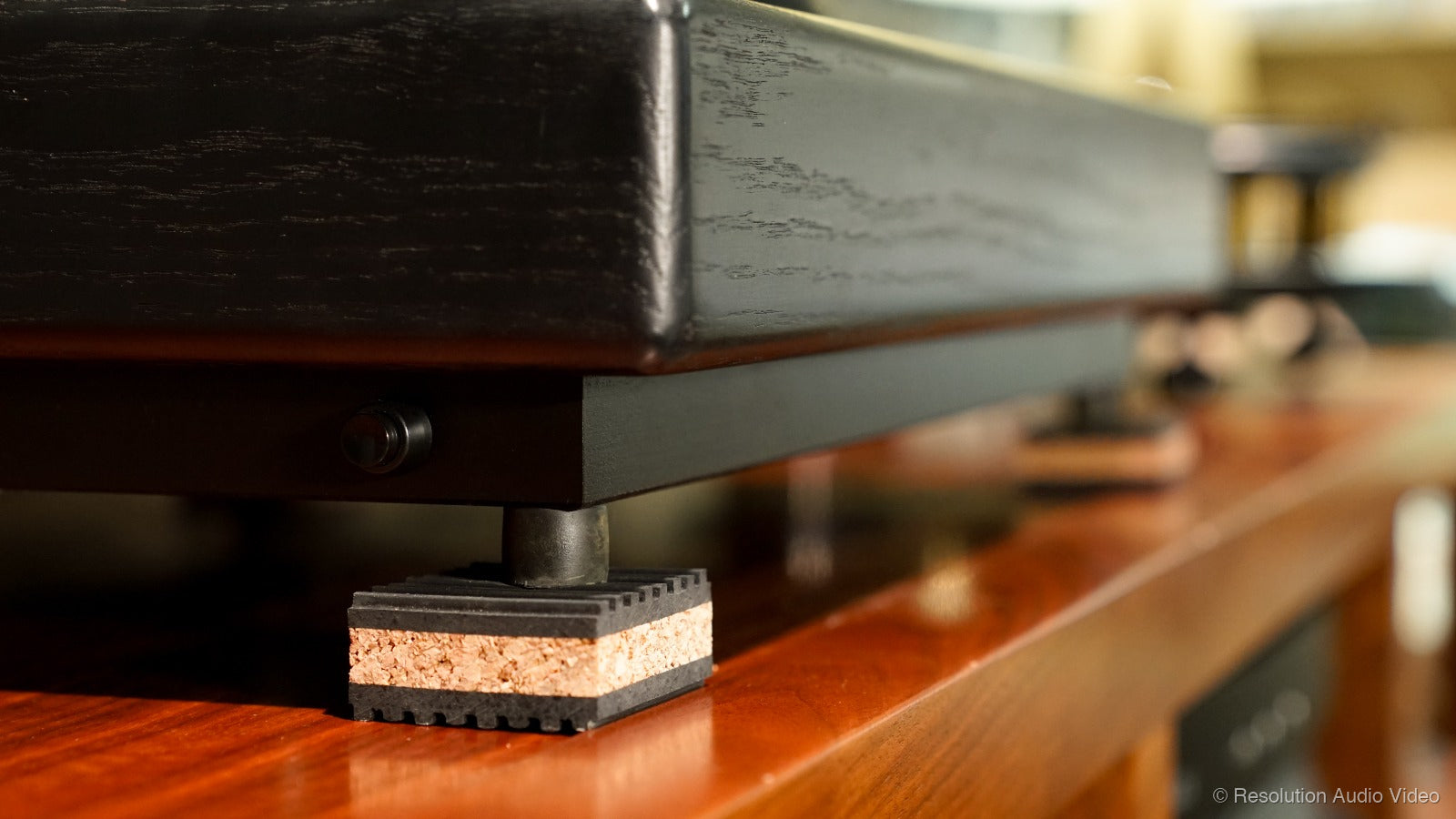 Tuneful Turntable Isolation Pads | Cork & Rubber 4 Pack