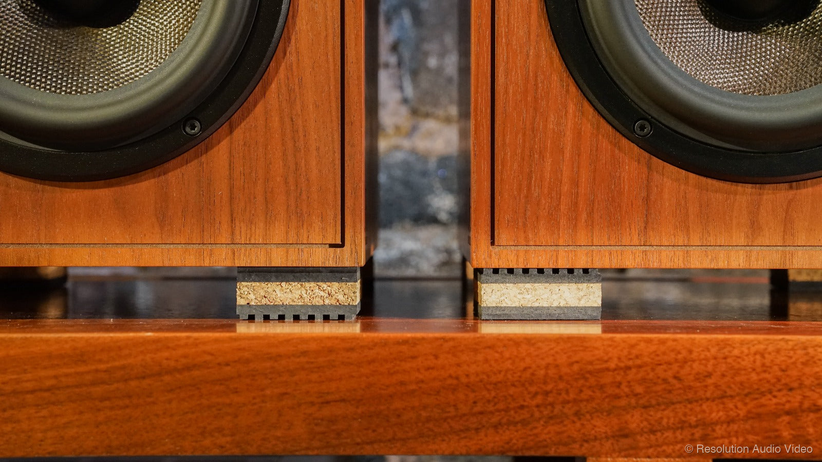 Tuneful Cables Cork Isolation Pads for Speakers - 8 Pack