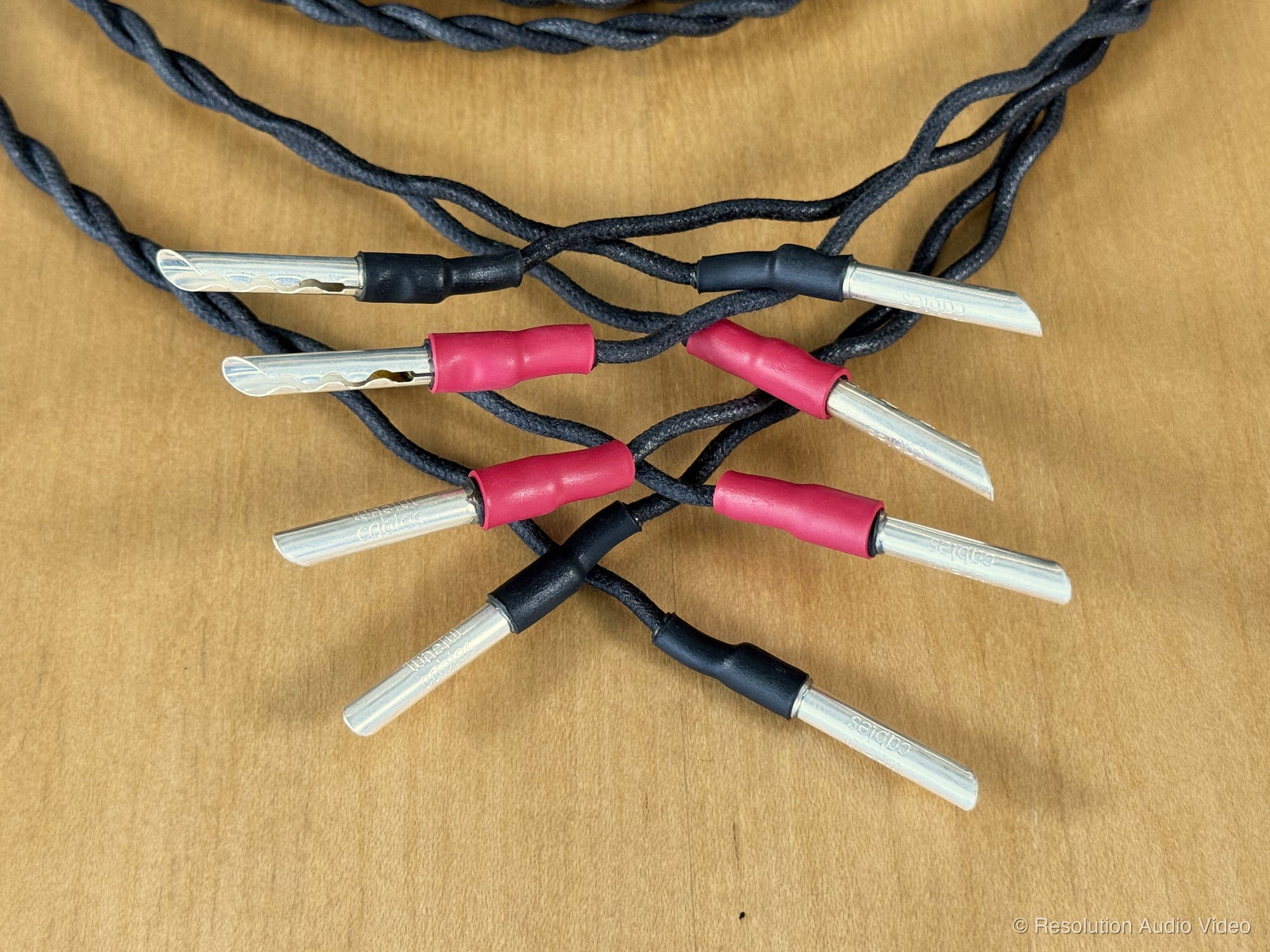 Tuneful Cables Jupiter 16GA Speaker Cables - Tinned Copper Cotton Pair