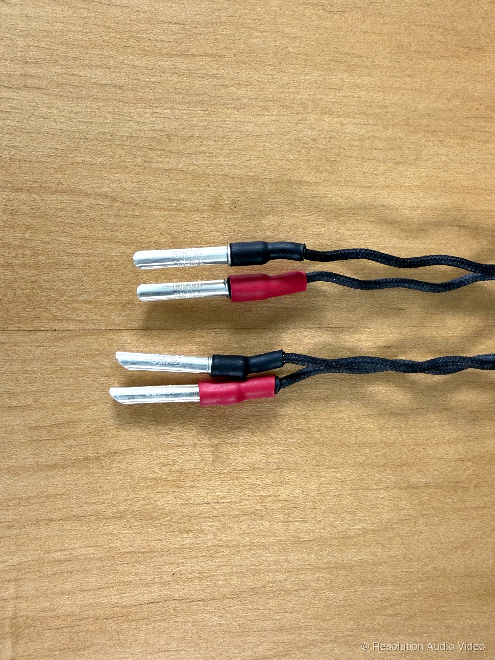 Tuneful Cables Jupiter 16GA Speaker Cables - Tinned Copper Cotton Pair