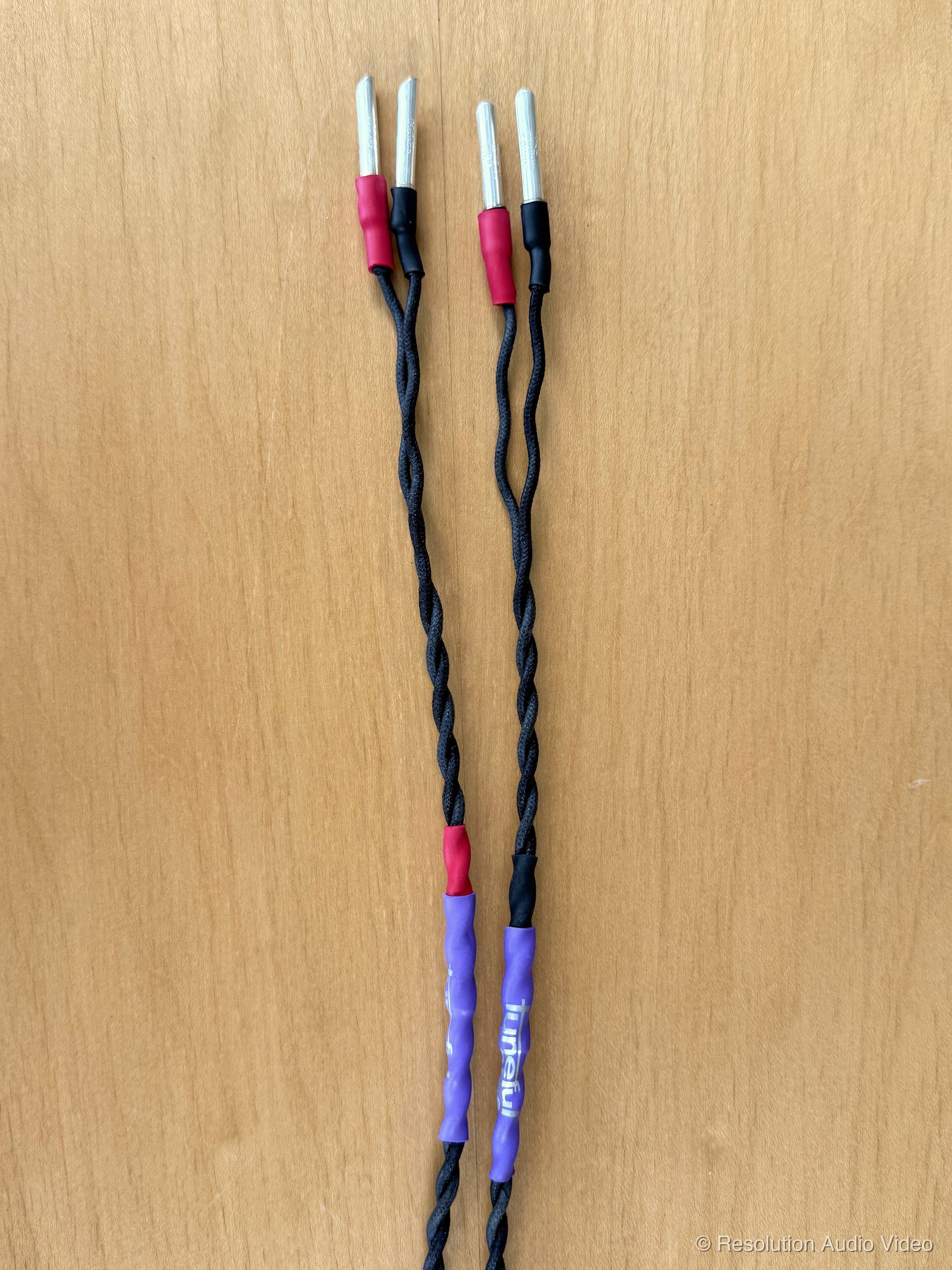 Tuneful Cables Jupiter 16GA Speaker Cables - Tinned Copper Cotton Pair