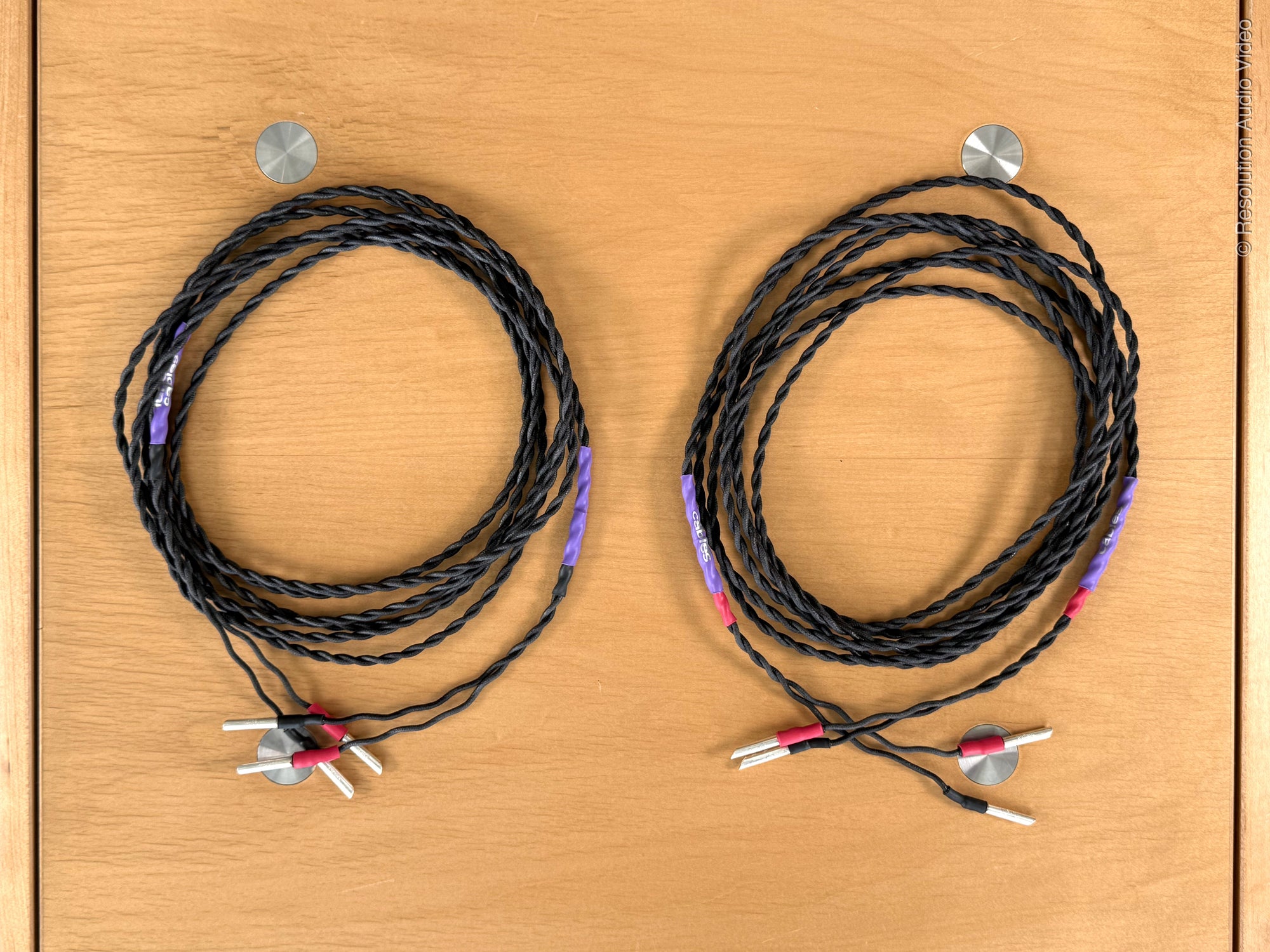 Tuneful Cables Jupiter 16GA Speaker Cables - Tinned Copper Cotton Pair