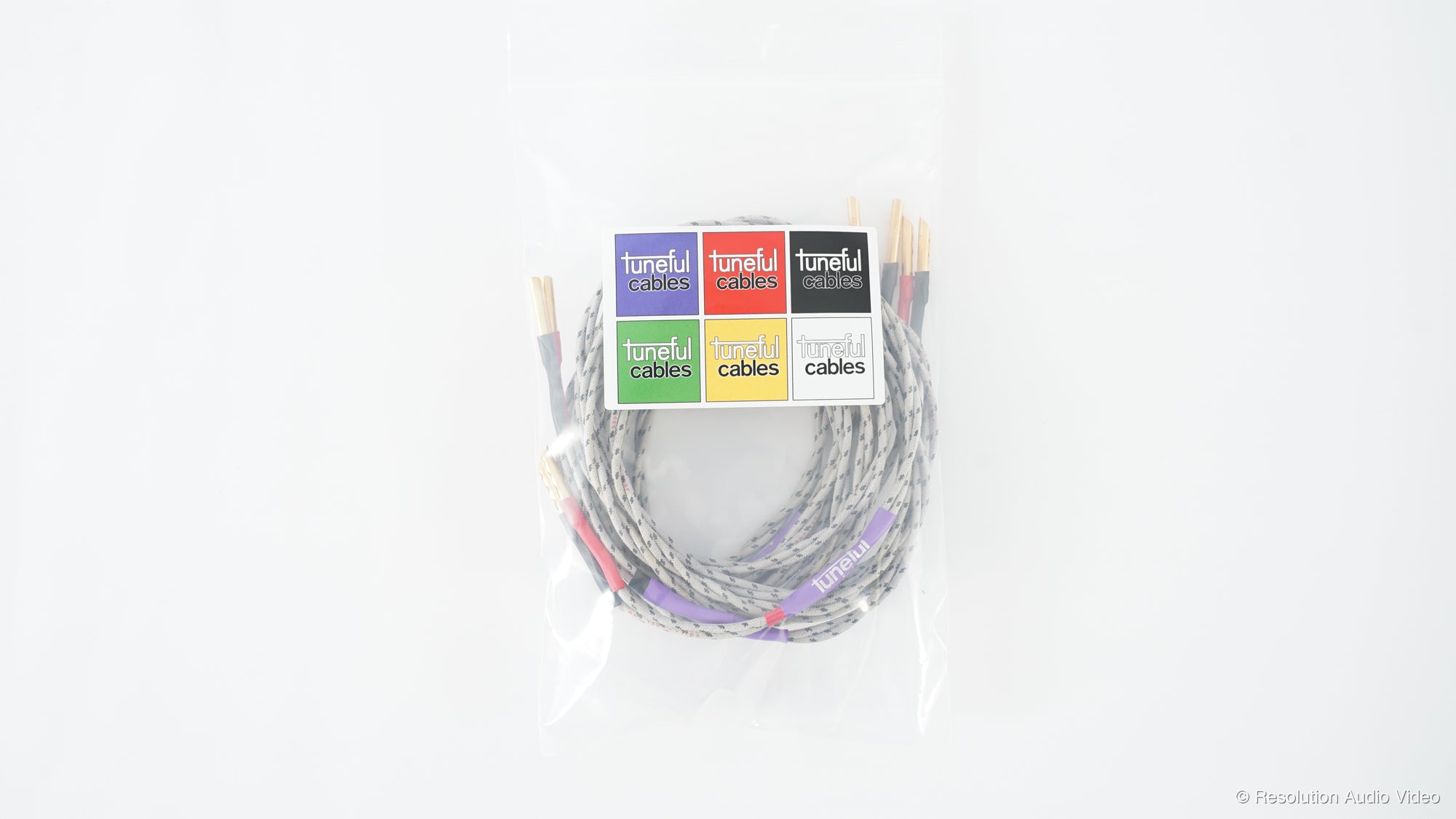 Tuneful Western Electric 16GA Speaker Cables | 8 ft Pair