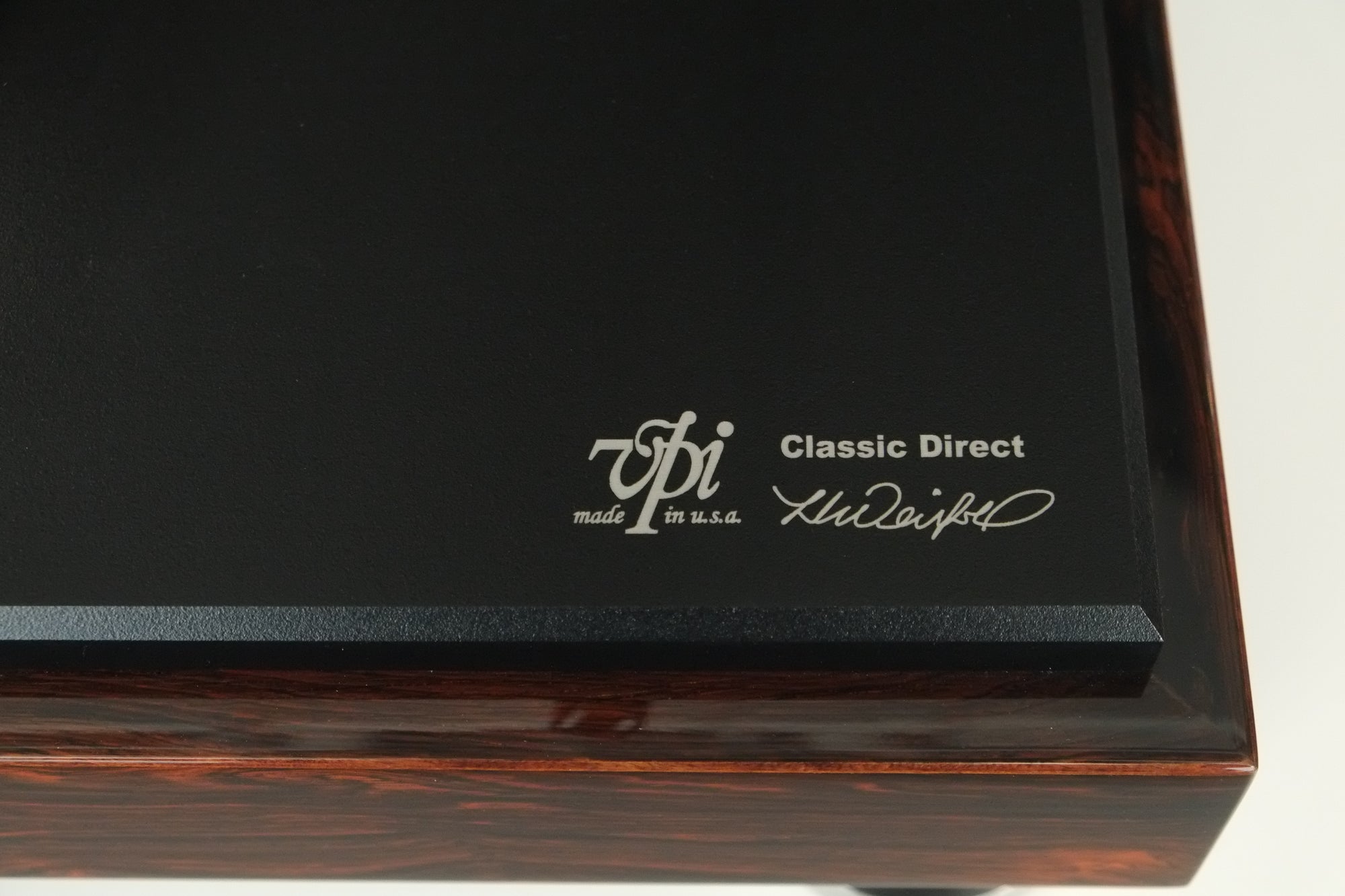 vpi classic direct signature turntable detail 4