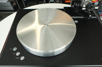 vpi classic direct signature turntable platter detail
