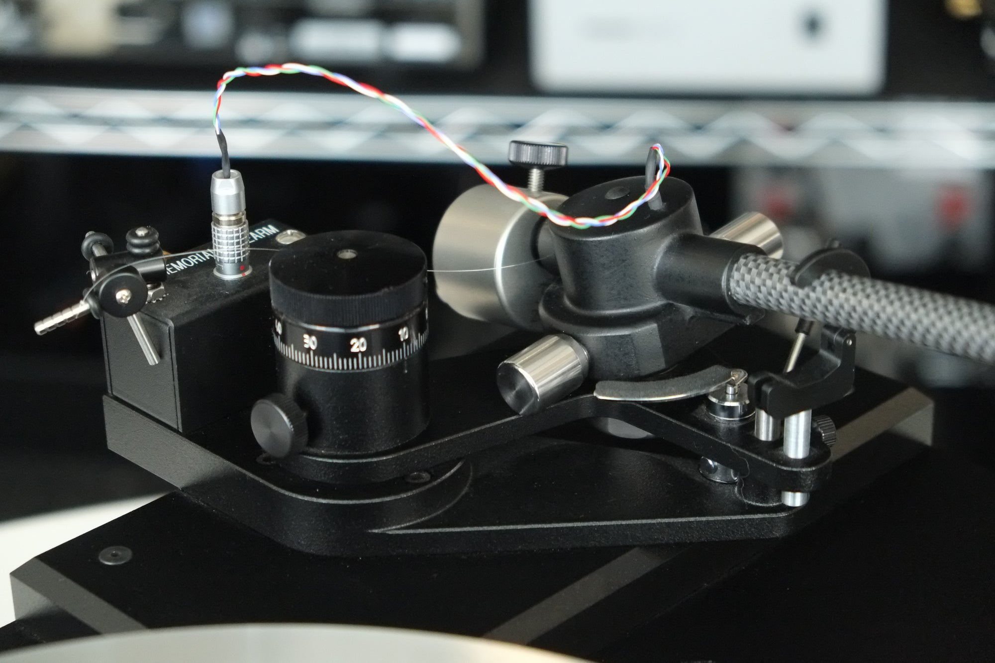vpi classic direct signature turntable tonearm base
