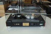vpi hw 40 limited edition 40th anniversary direct drive turntable fatboy 12 inch tonearm back with dust cover