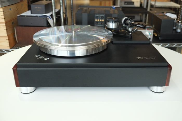 vpi hw 40 limited edition 40th anniversary direct drive turntable fatboy 12 inch tonearm front