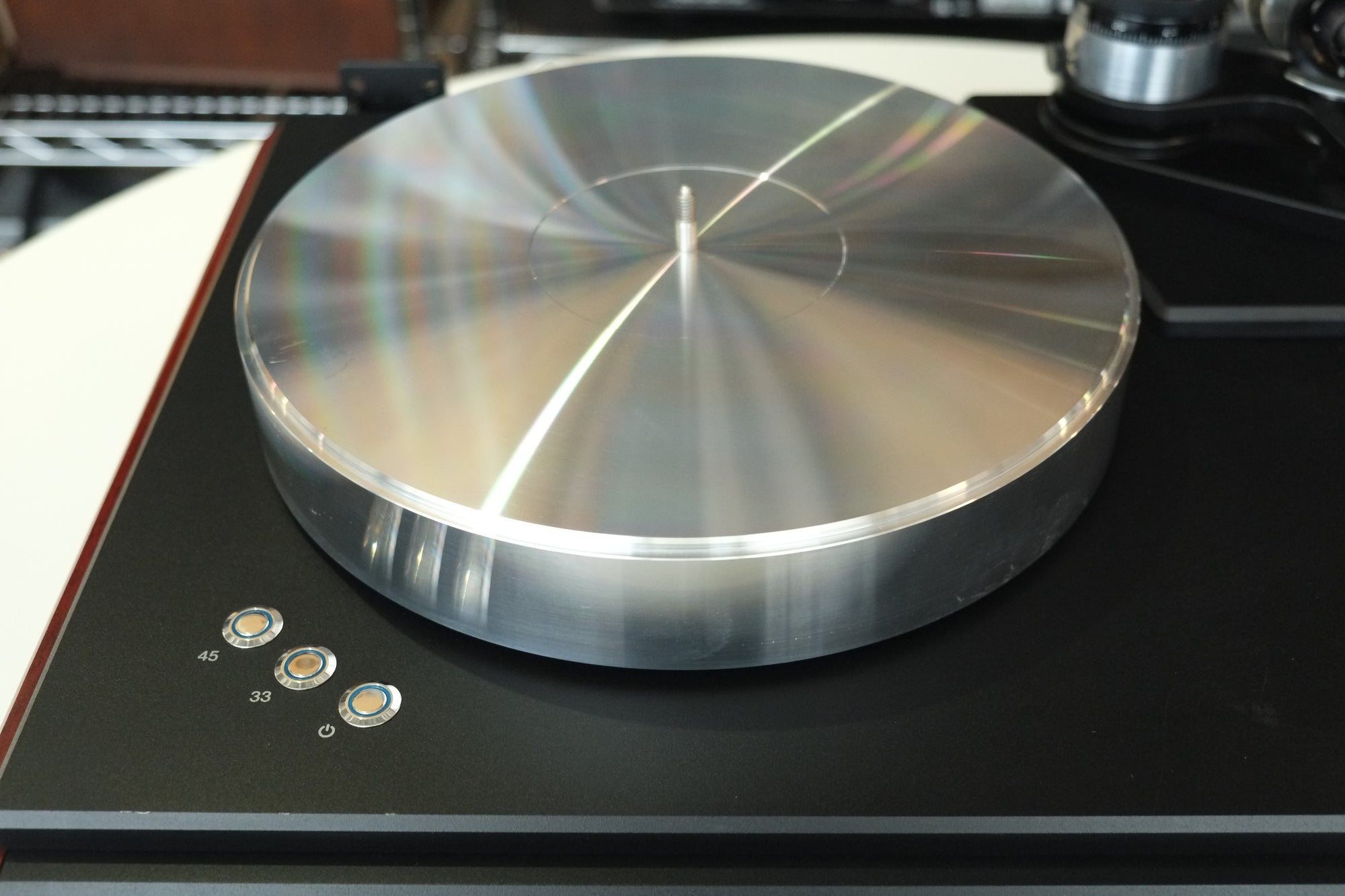 vpi hw 40 limited edition 40th anniversary direct drive turntable fatboy 12 inch tonearm platter
