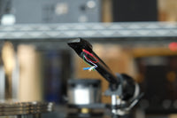 vpi hw 40 limited edition 40th anniversary direct drive turntable fatboy 12 inch tonearm tonearm front detail