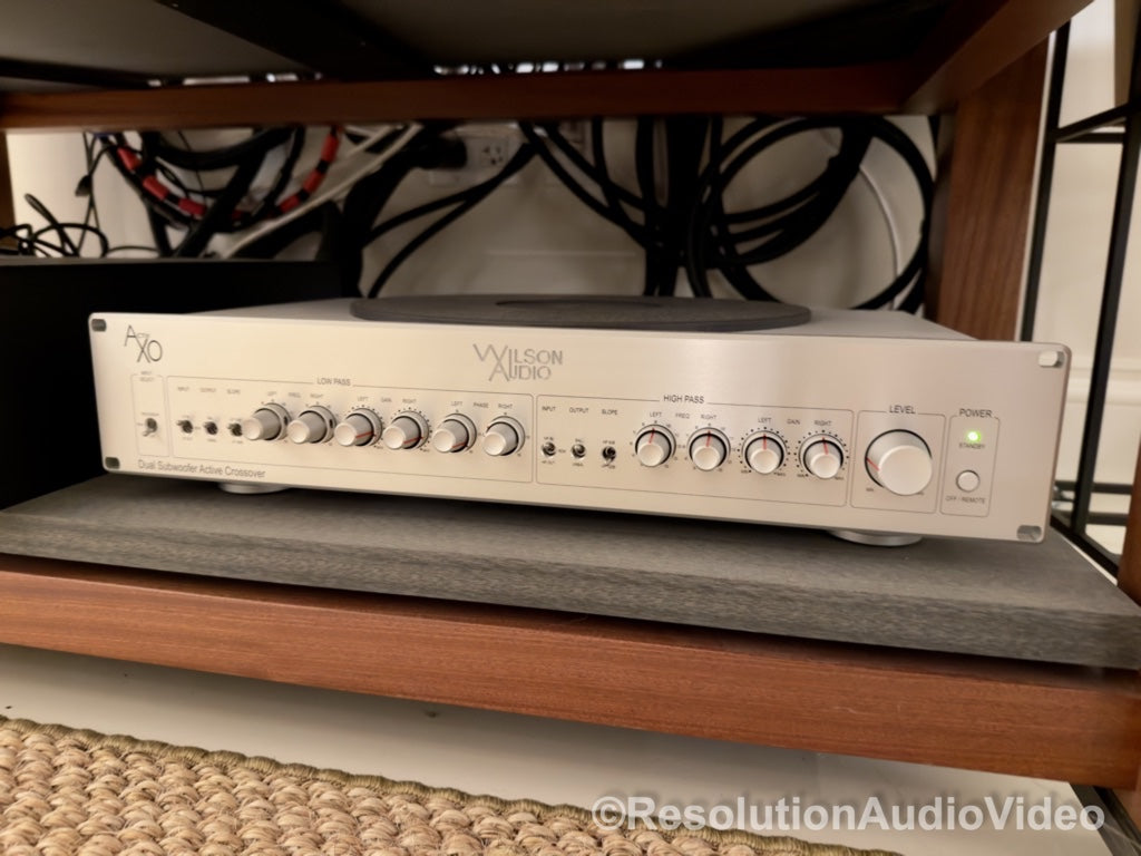Pre-Owned Wilson Audio Chronosonic XVX System with Matching Subsonic Subwoofers & ActivXO Crossover — Carbon