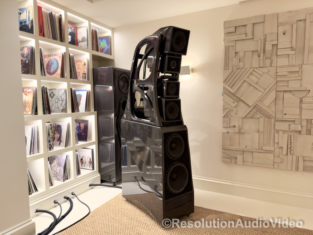 Pre-Owned Wilson Audio Chronosonic XVX System with Matching Subsonic Subwoofers & ActivXO Crossover — Carbon