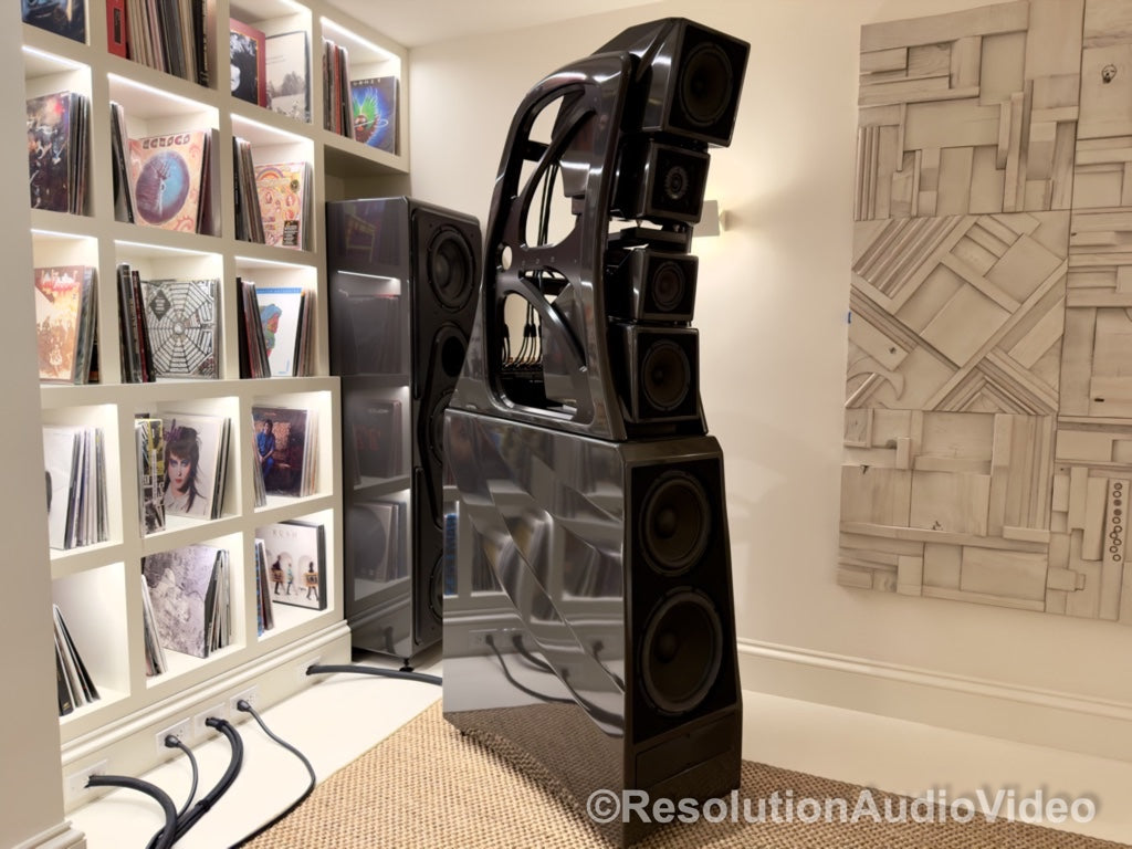 Pre-Owned Wilson Audio Chronosonic XVX System with Matching Subsonic Subwoofers & ActivXO Crossover — Carbon
