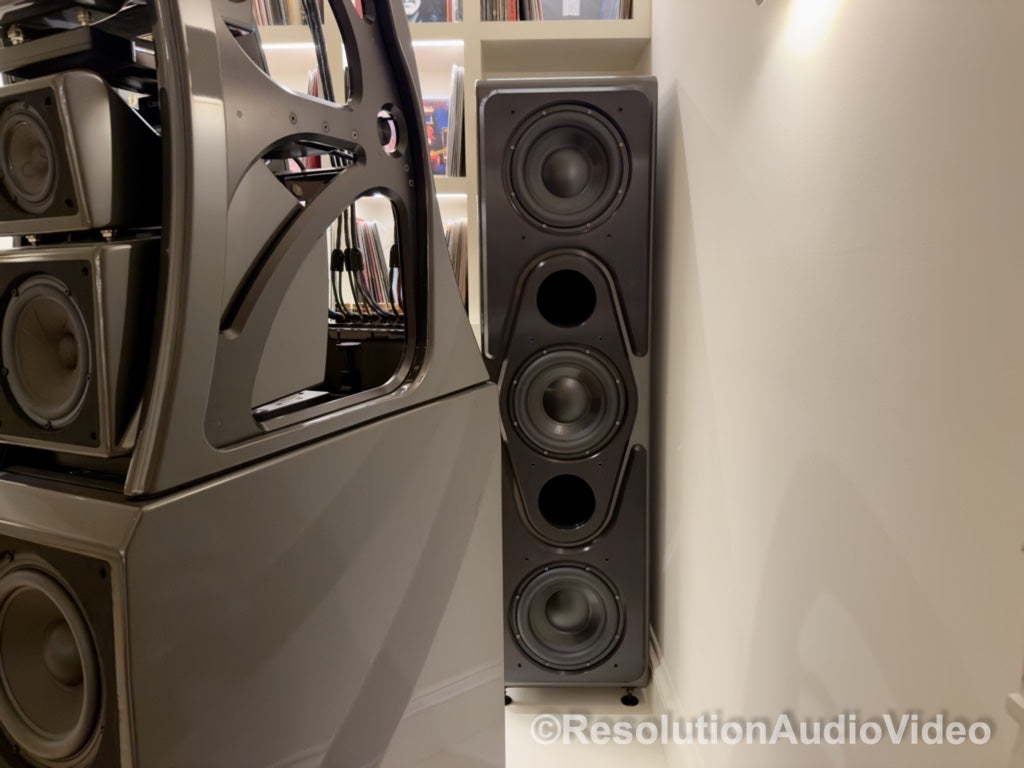 Pre-Owned Wilson Audio Chronosonic XVX System with Matching Subsonic Subwoofers & ActivXO Crossover — Carbon