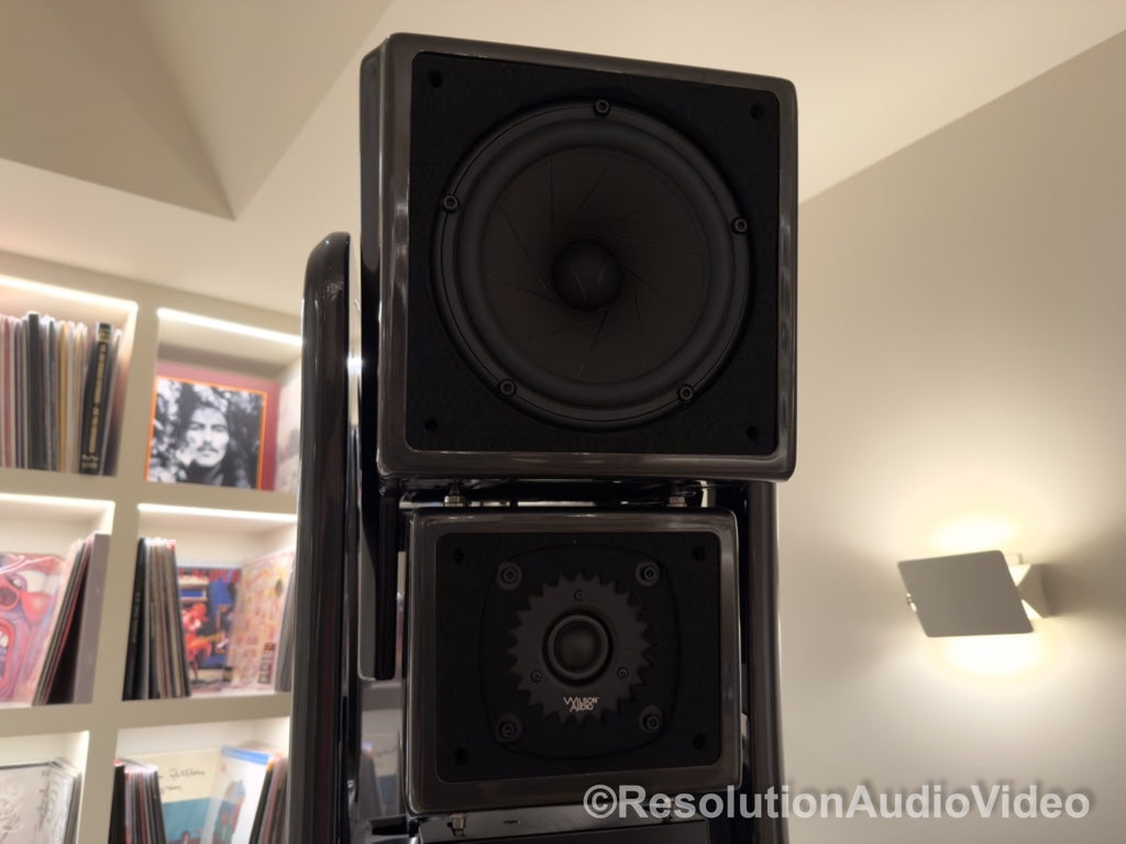 Pre-Owned Wilson Audio Chronosonic XVX System with Matching Subsonic Subwoofers & ActivXO Crossover — Carbon