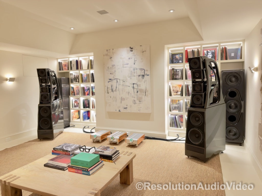 Pre-Owned Wilson Audio Chronosonic XVX System with Matching Subsonic Subwoofers & ActivXO Crossover — Carbon